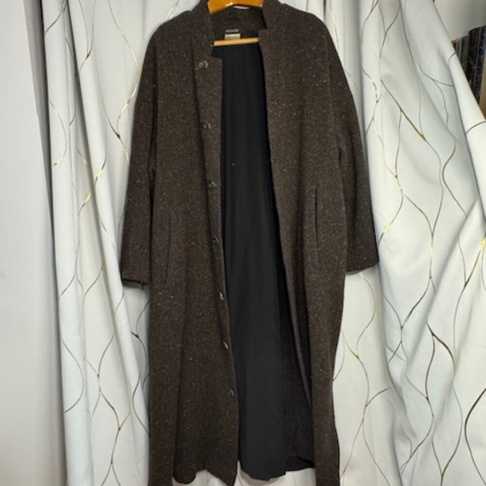 Eskandar Wool Duster / Trench Coat – Size 1